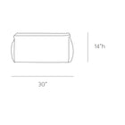 Sail Space Square Pouf