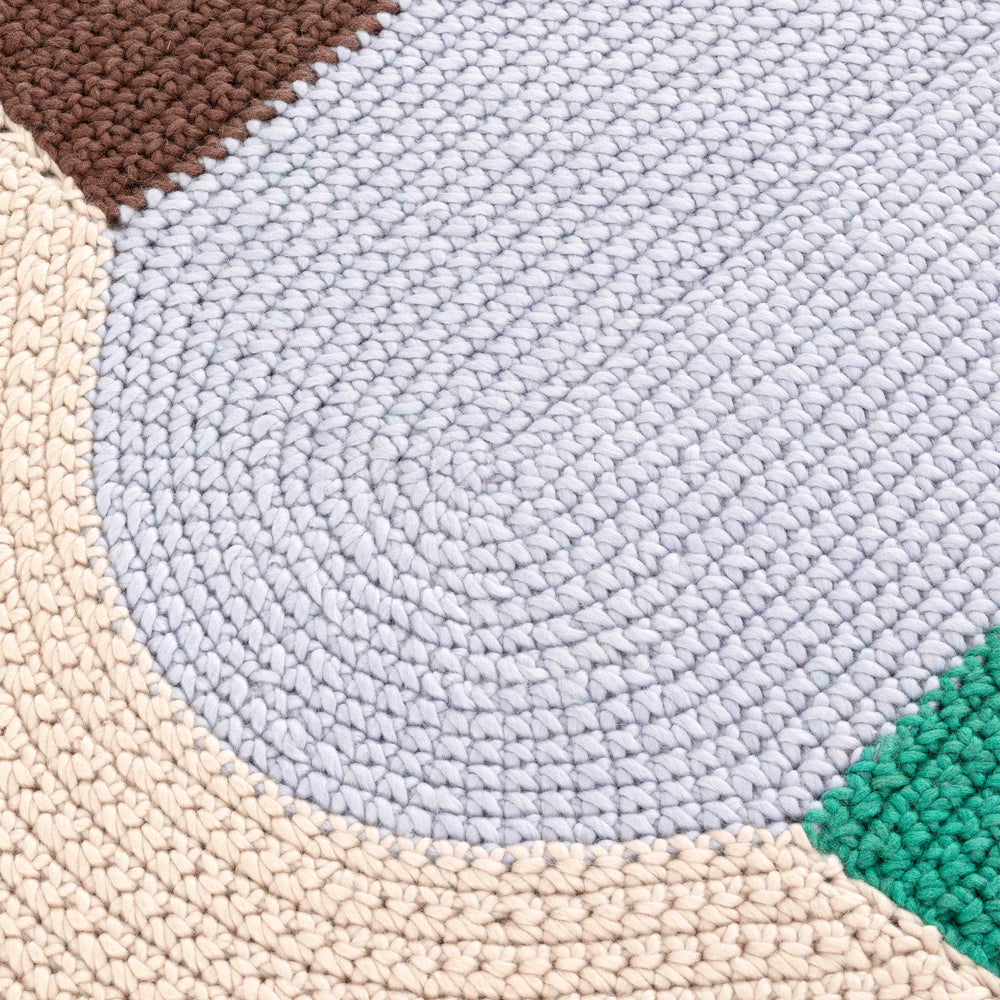 The Crochet Trio Mix Rug