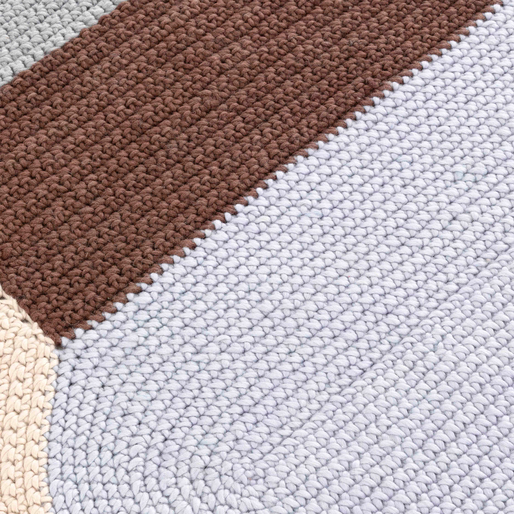 The Crochet Trio Mix Rug