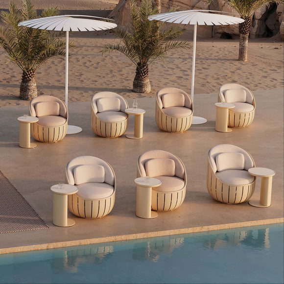 Gandia Blasco Arena Outdoor C Dining Table - 2Modern