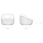 Arena Outdoor Lounge Chair