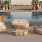 Arena Outdoor Oval Coffee Table