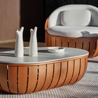 Arena Outdoor Oval Coffee Table