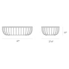 Arena Outdoor Oval Coffee Table