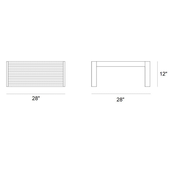DNA Outdoor Side Table