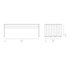 GBmodular Outdoor Dining Table
