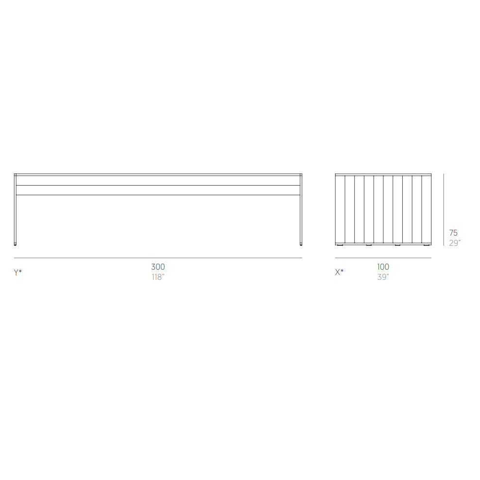 GBmodular Outdoor Dining Table