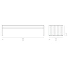 GBmodular Outdoor Dining Table