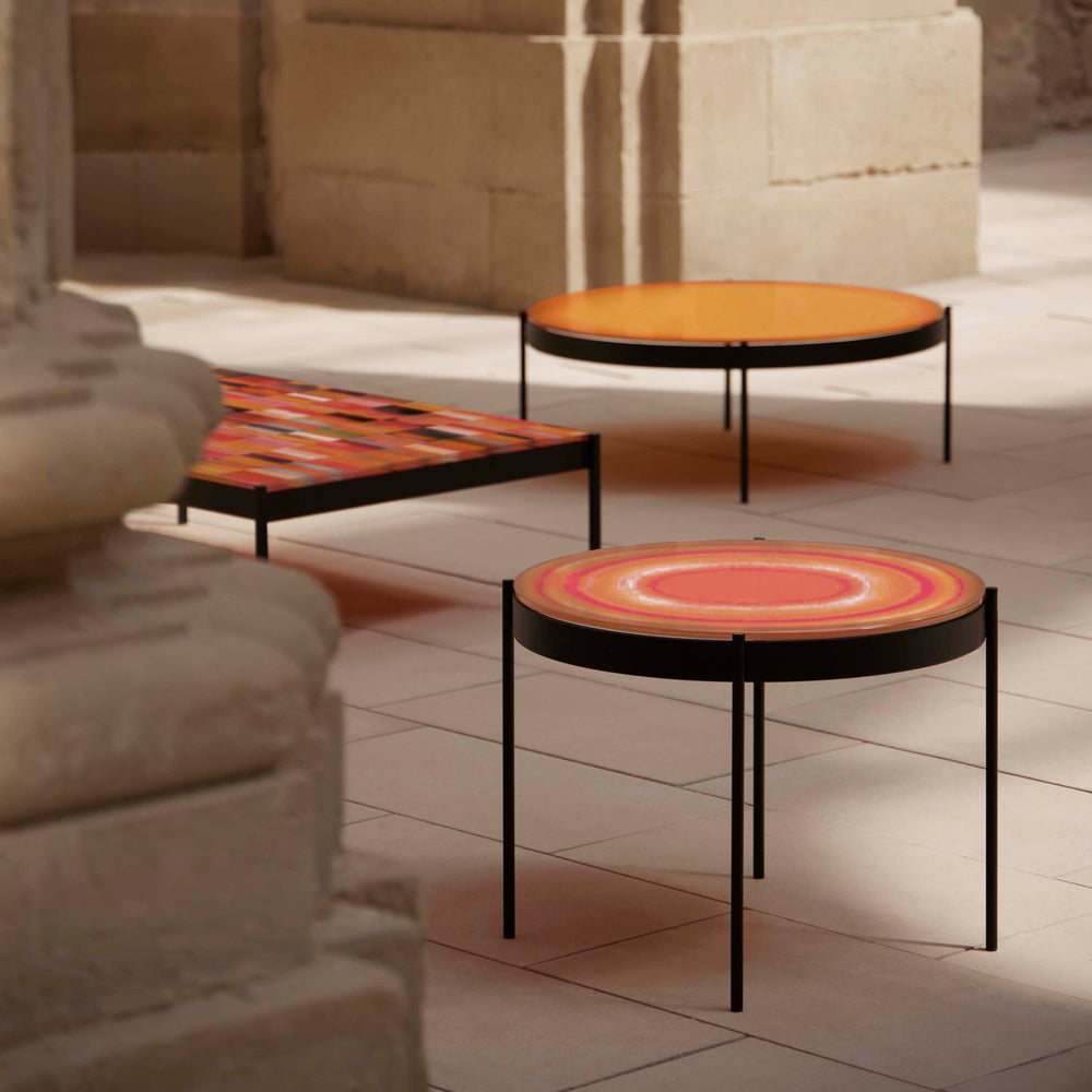 Iris Outdoor Round Coffee Table