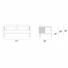 Solanas Outdoor 2 Seater Sofa