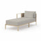 Solanas Outdoor Sectional Sofa 2 Right Arm  option Left