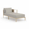 Solanas Outdoor Sectional Sofa 2 Right Arm  option Right