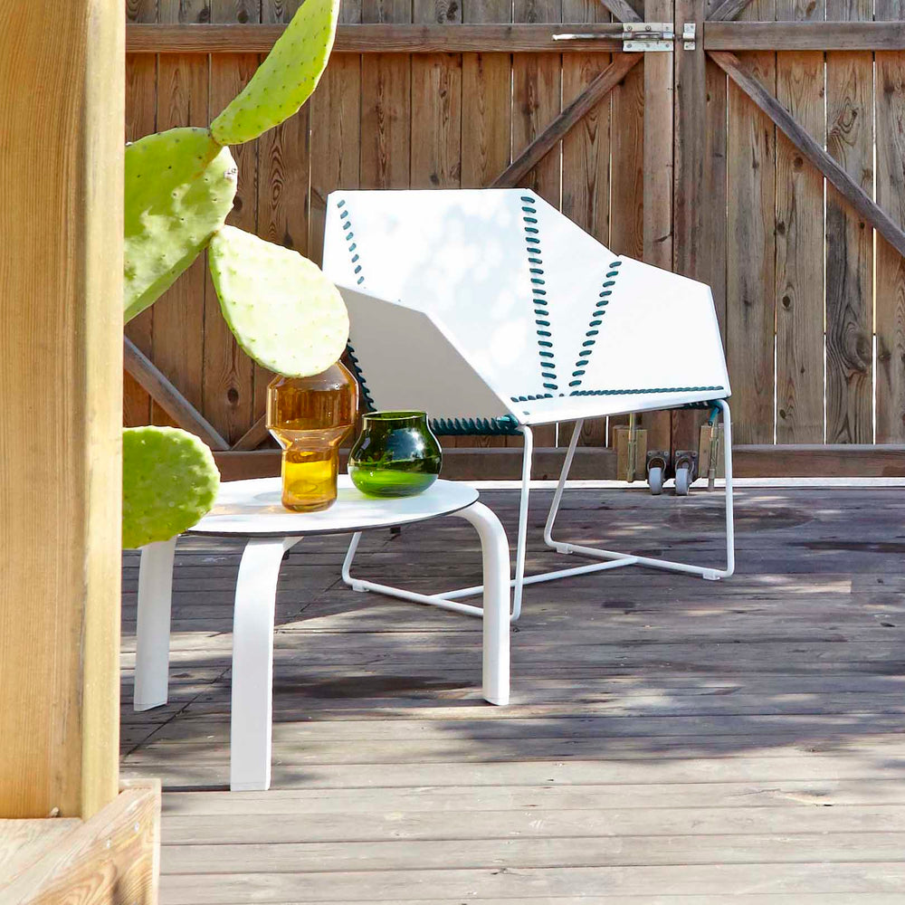 Stack Outdoor Chaiselongue Side Table