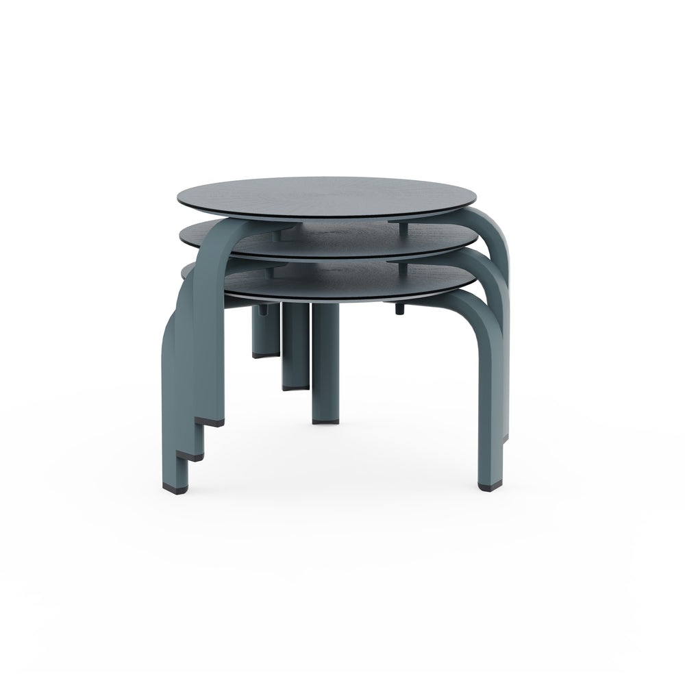Stack Outdoor Chaiselongue Side Table