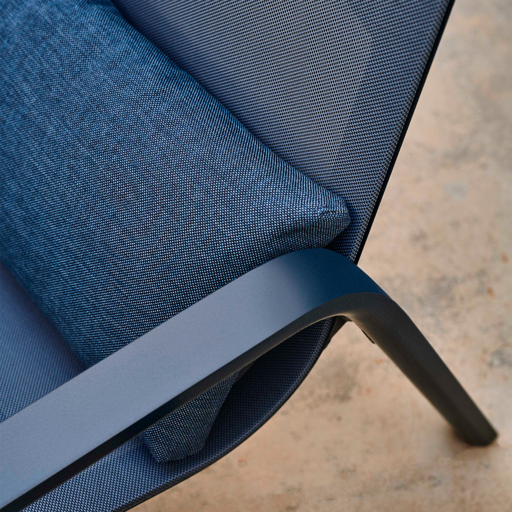 Stack Outdoor High Back Lounge Chair