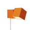 Analog LED Wall Sconce  option Persimmon