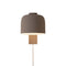 Gio LED Wall Sconce  option Smoke
