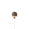 Gio LED Wall Sconce  option Smoke