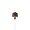 Gio LED Wall Sconce  option Walnut