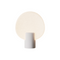 Pavone LED Table Lamp  option Snow