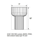 Word LED Table Lamp