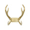 Reindeer Garden Hose Wall Mount  option Gold