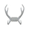 Reindeer Garden Hose Wall Mount  option Grey