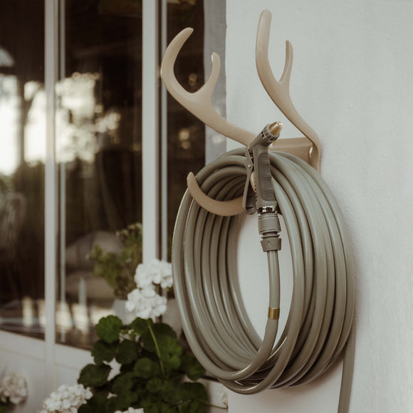 Reindeer Garden Hose Wall Mount