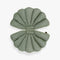 Shell Outdoor Cushion  option Eucalyptus