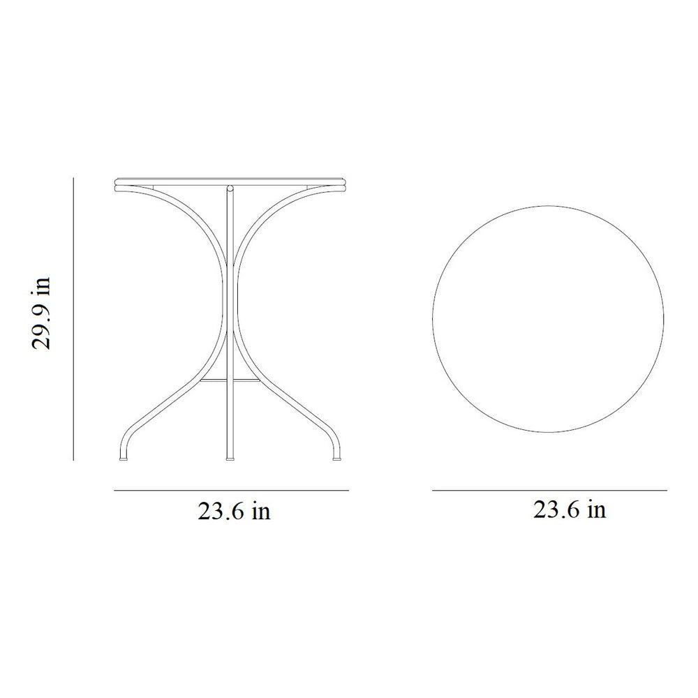 Ample Outdoor Bistro Table