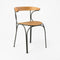 Ample Outdoor Dining Chair  option B09 Iroko / D31 Umbra Grey