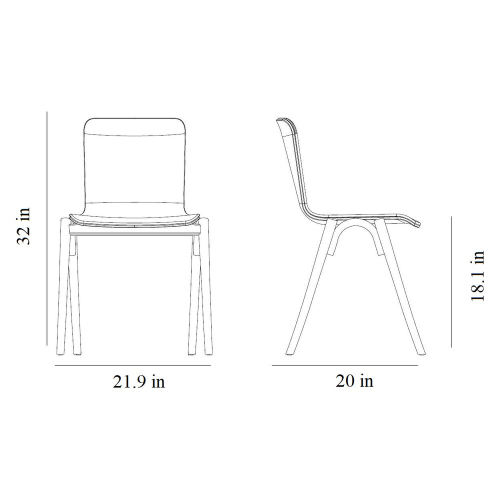 You Upholstered Dining Chair