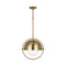 Thomas O'Brien Bacall Pendant Light  option Burnished Brass