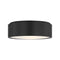 Albee Flush Mount  option Midnight Black