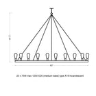 Sean Lavin Avenir Chandelier