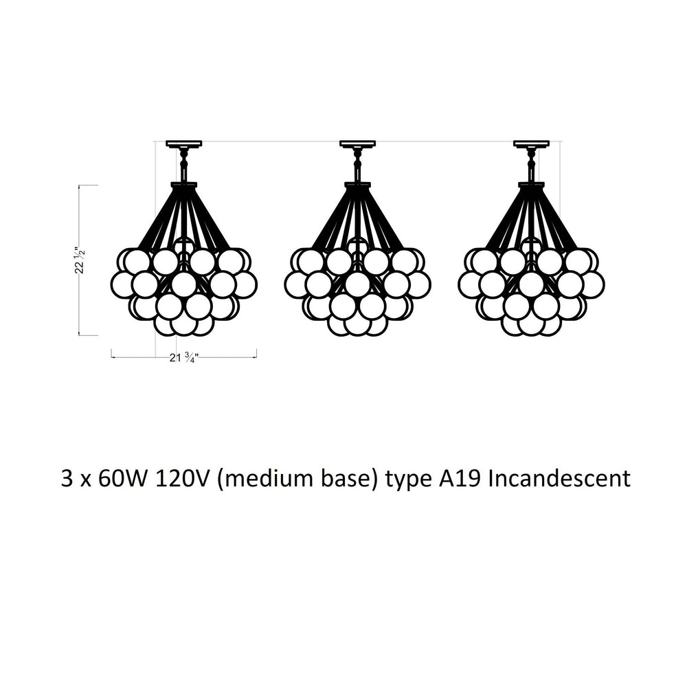 Bronzeville Pendant Light