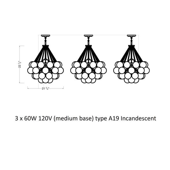 Bronzeville Pendant Light