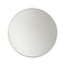 Cadre Round Electric Mirror  option Brushed Nickel