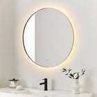 Cadre Round Electric Mirror