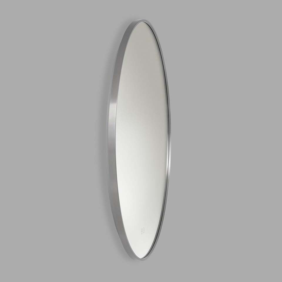 Cadre Round Electric Mirror