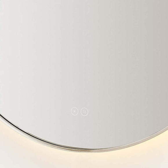 Cadre Round Electric Mirror