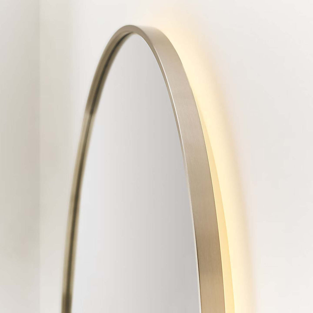 Cadre Round Electric Mirror