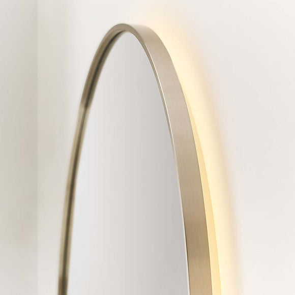 Cadre Round Electric Mirror