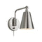 Drae Task Wall Sconce  option Brushed Nickel