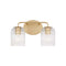 Eisele Bathroom Vanity Light  option Satin Brass