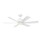 Flera Smart Ceiling Fan  option Matte White