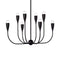Maya Chandelier  option Midnight Black