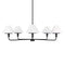 Mendota Chandelier  option Midnight Black
