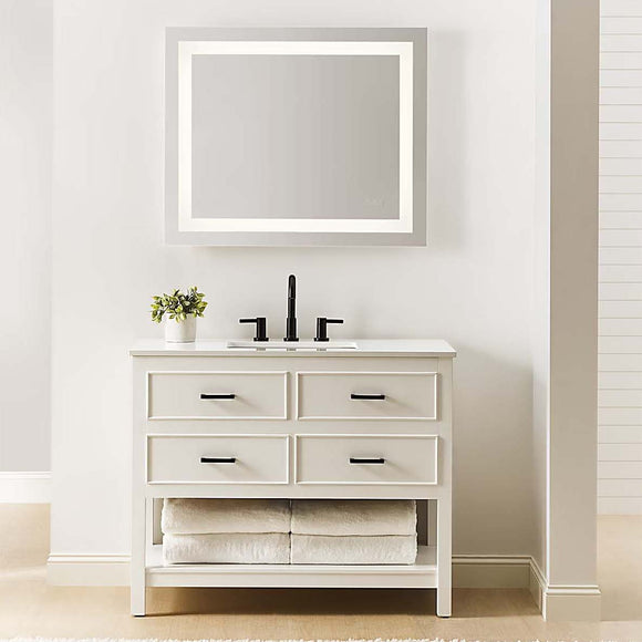 Mera Rectangle Illuminated Mirror