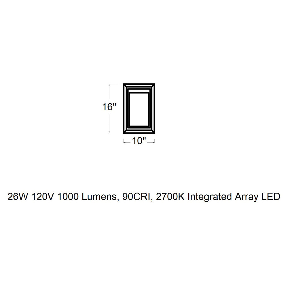 Sean Lavin Urbandale Outdoor LED Wall Sconce